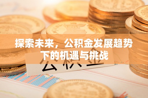 达拉特旗探索未来，公积金发展趋势下的机遇与挑战